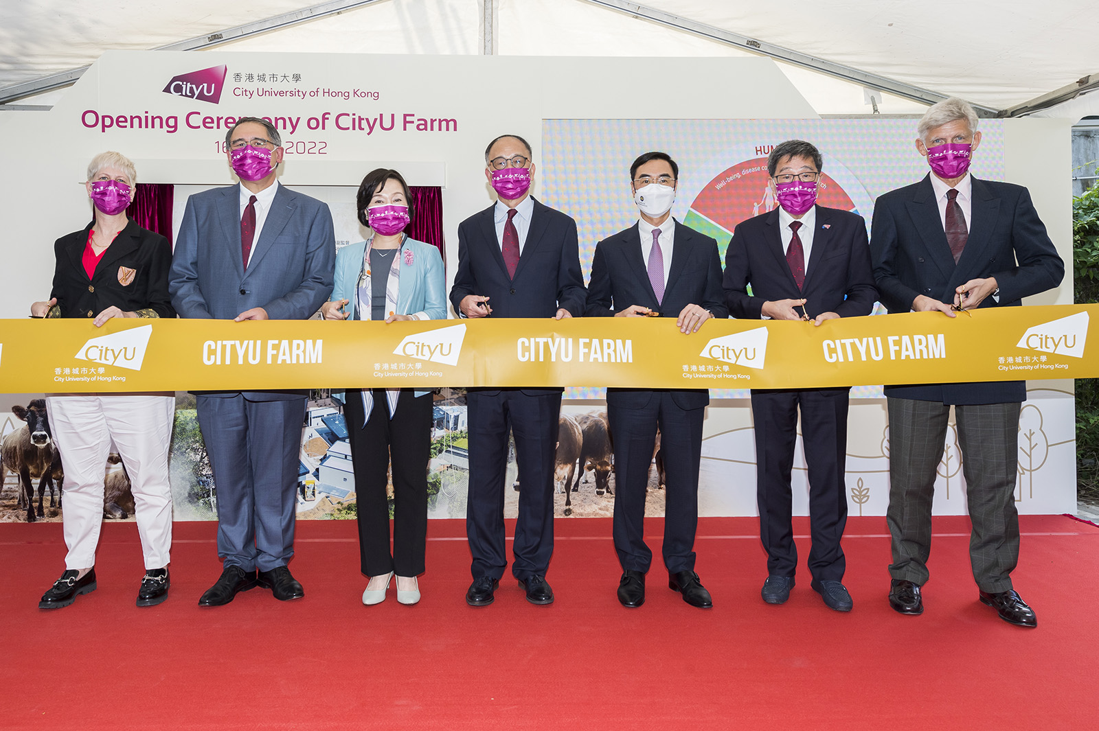 CityU’s newly opened dairy farm to promote One Health and train fledgling veterinarians