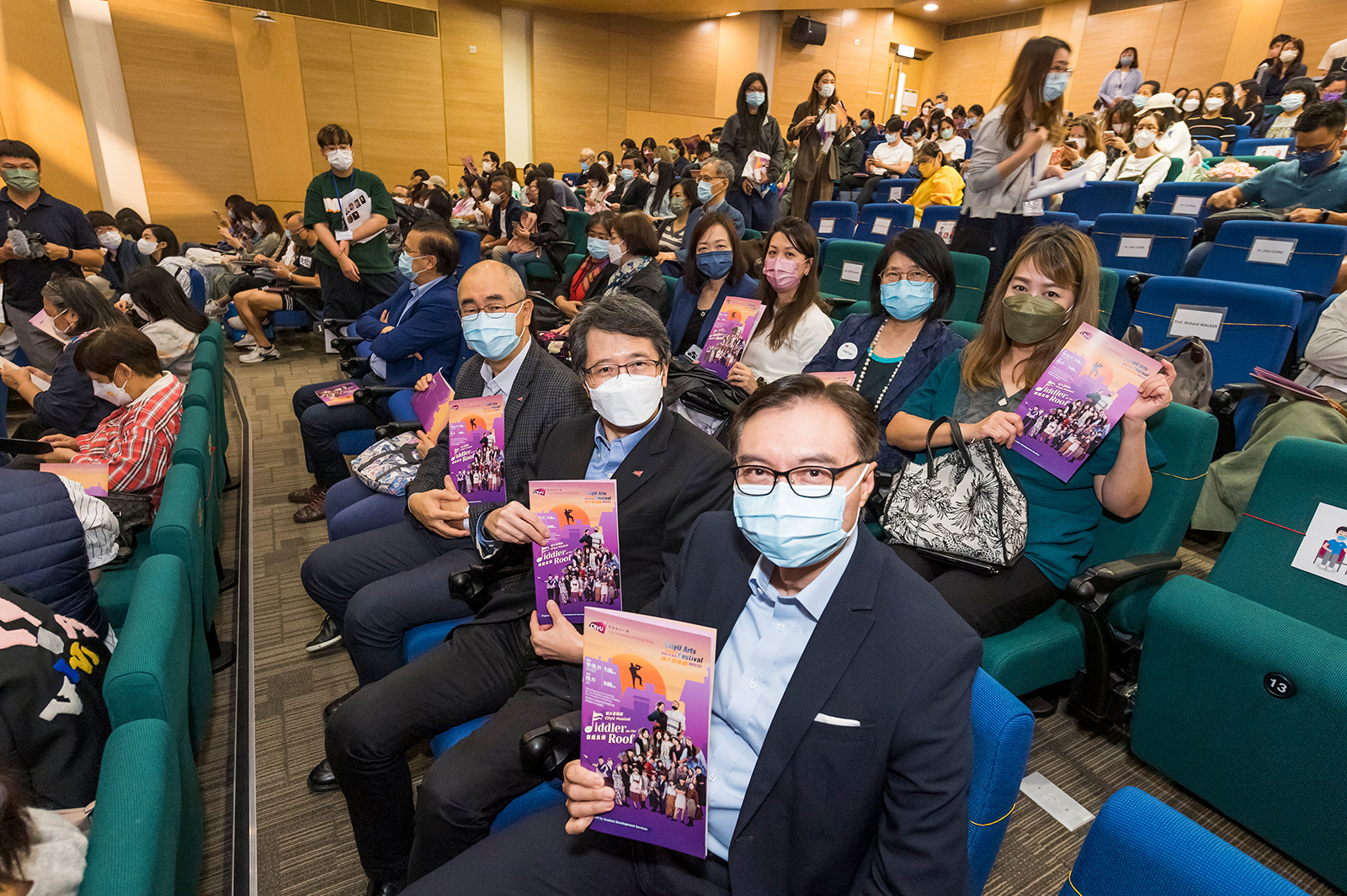 The Arts Festival has won tremendous support over the years, which is evident in the full houses for nearly all performances. 