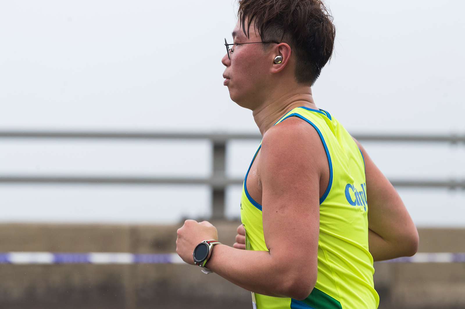 President Kuo leads CityU marathon team for 13th consecutive race