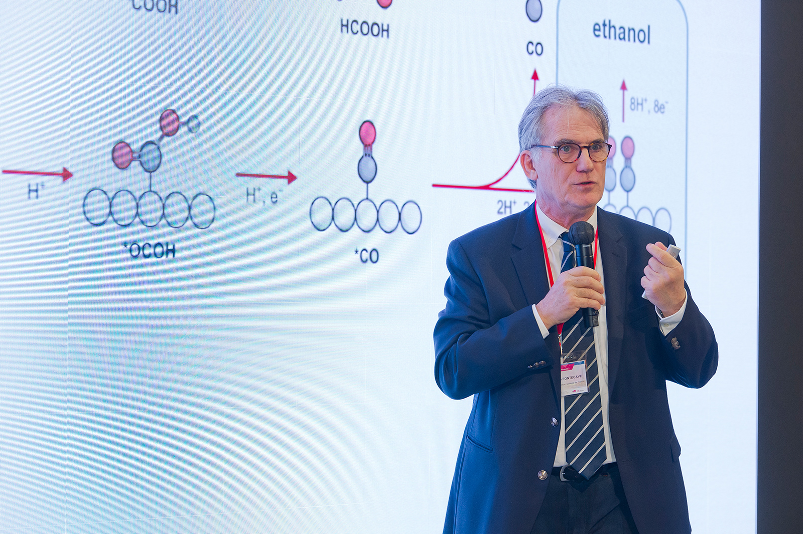 Professor Fontecave said that the international conference offers a great perspective for young generation to contribute to the success of a global project.