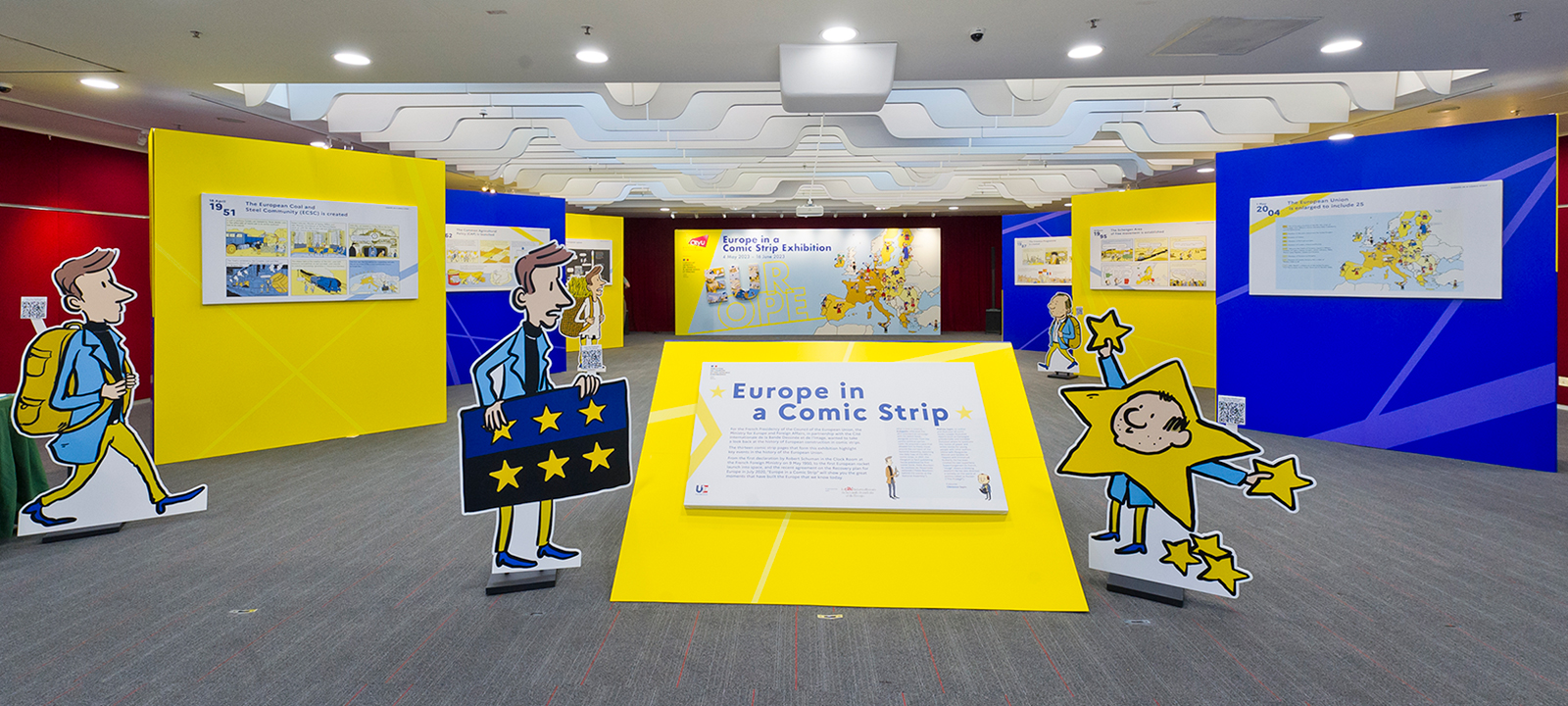 ‘Comic Strip’ exhibition highlights European history and culture