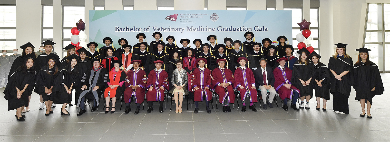 CityU’s first batch of Bachelor of Veterinary Medicine graduates are ...