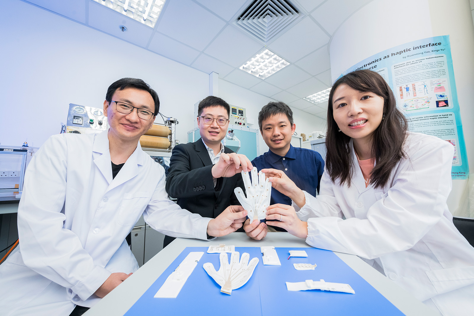 城大生物醫學工程學者在多模態觸覺回饋介面研發取得突破性進展