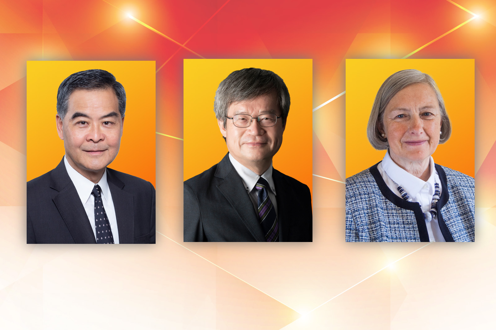 城大將頒授榮譽博士學位予三位傑出人士
