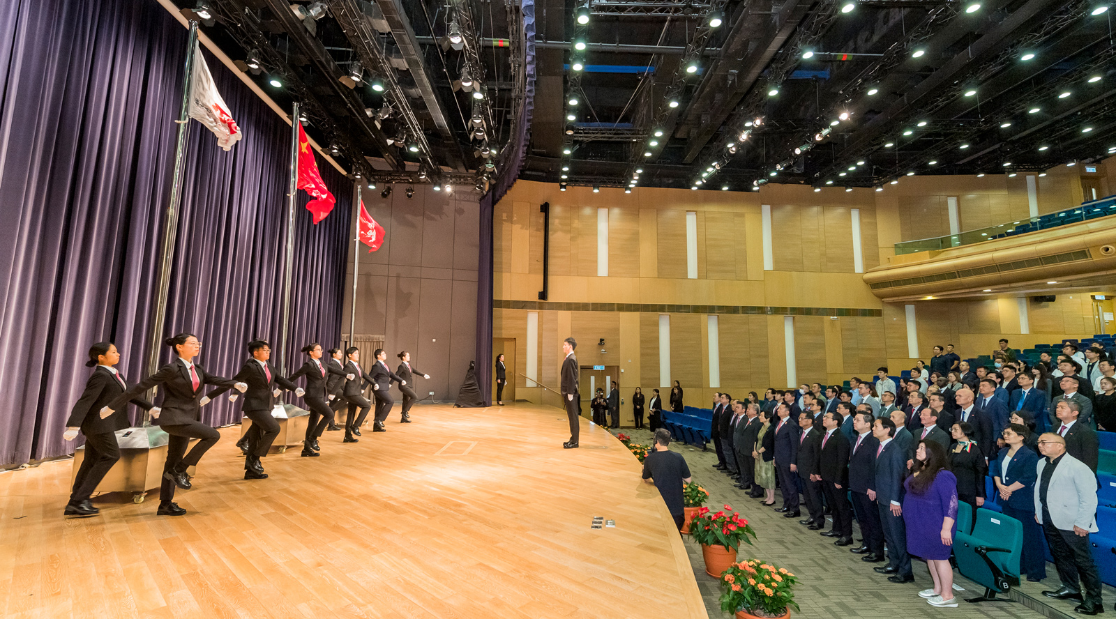 CityUHK celebrates HKSAR 28th Anniversary with flag-raising ceremony ...