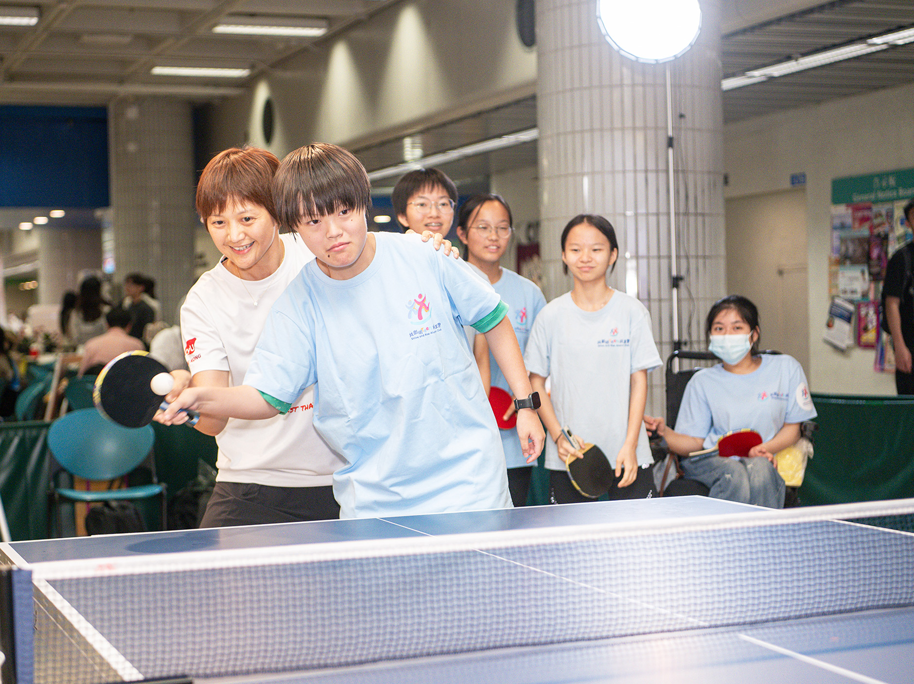 CityUHK organises table tennis event to promote sports for all and the holistic development of young people
