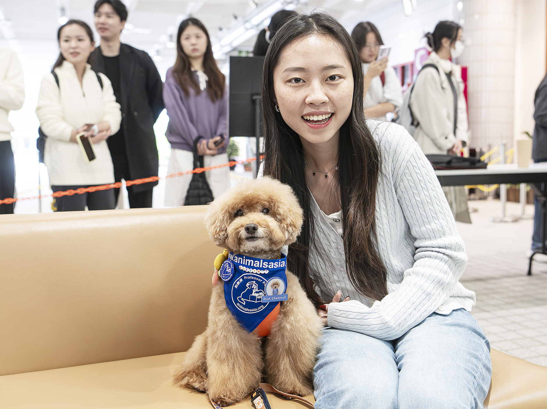 Professor Paws visits CityUHK for the 11th consecutive year to promote student mental health and a culture of care
