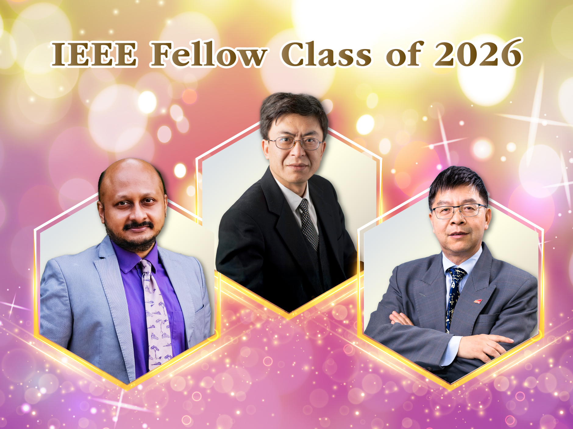 Three CityUHK scholars named IEEE fellows
