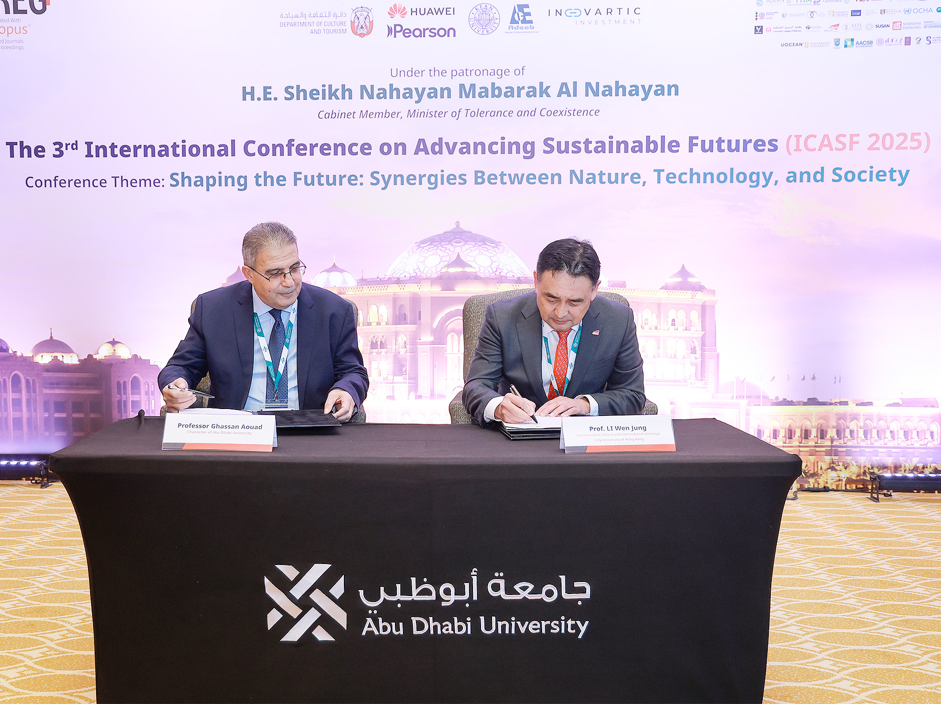 CityUHK and Abu Dhabi University form a strategic partnership to advance Belt and Road collaboration
