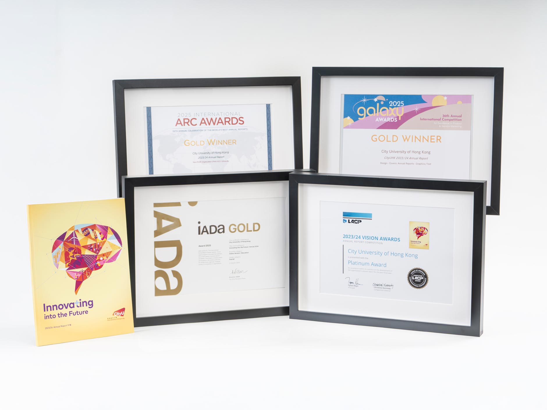 CityUHK Annual Report honoured with global awards for innovation and governance excellence