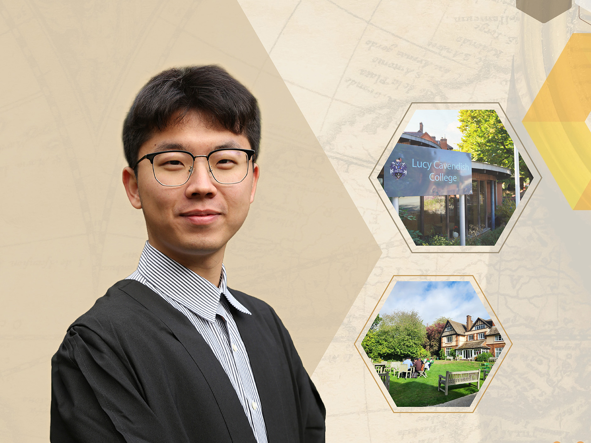 城大–劍橋大學露西．卡文迪許學院獎學金計劃得主祉豪