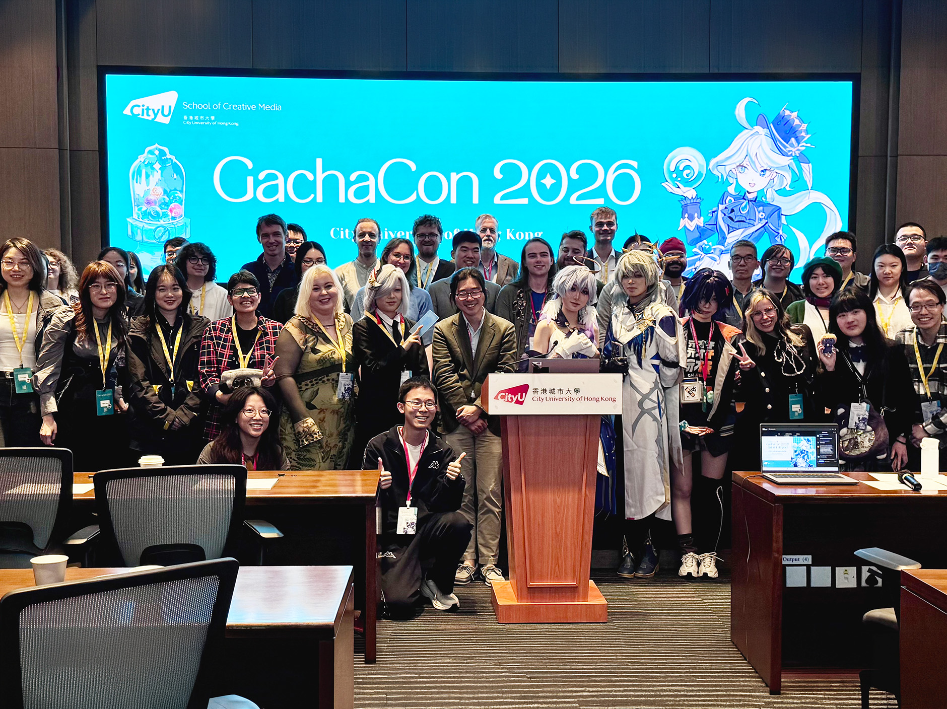 CityUHK explores gacha games at GachaCon 2026
