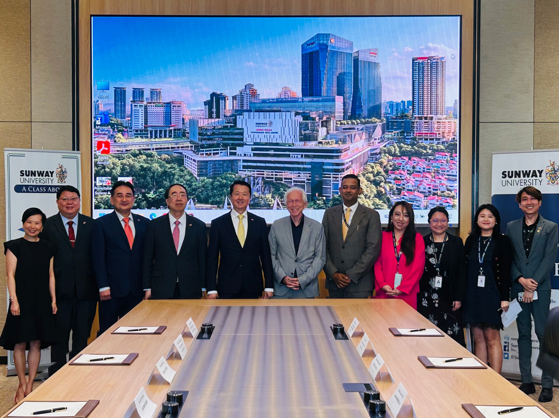 CityUHK strengthens ties with Sunway University to advance research and global education
