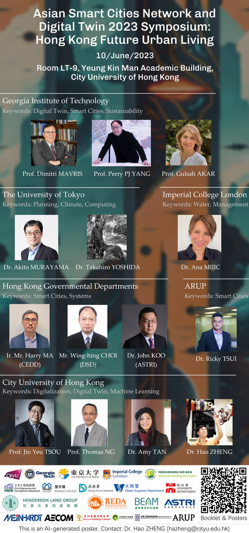 ACE Symposium: Asian Smart Cities Network and Digital Twin 2023- Hong Kong Future Urban Living