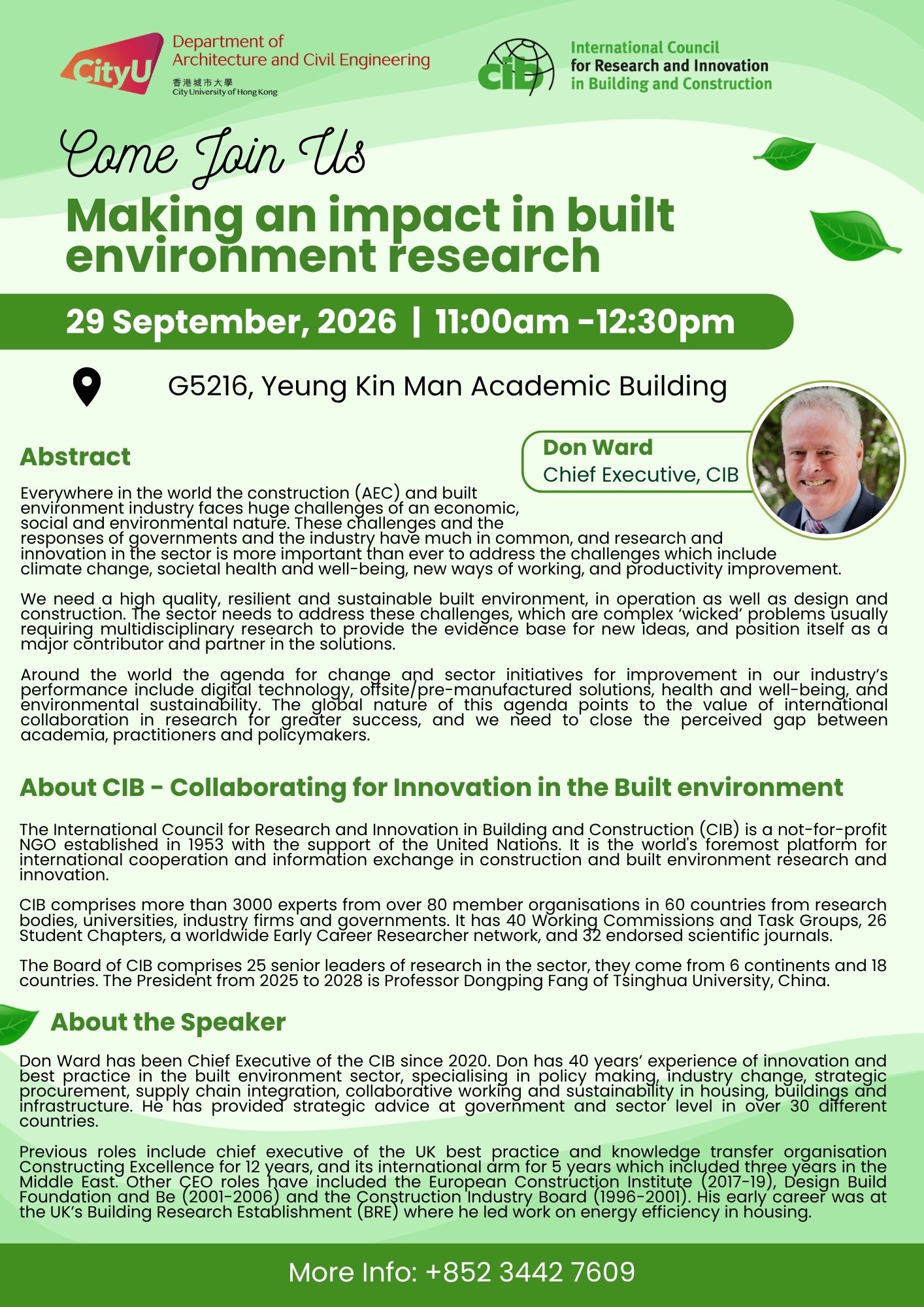 CIB Seminar 29092026