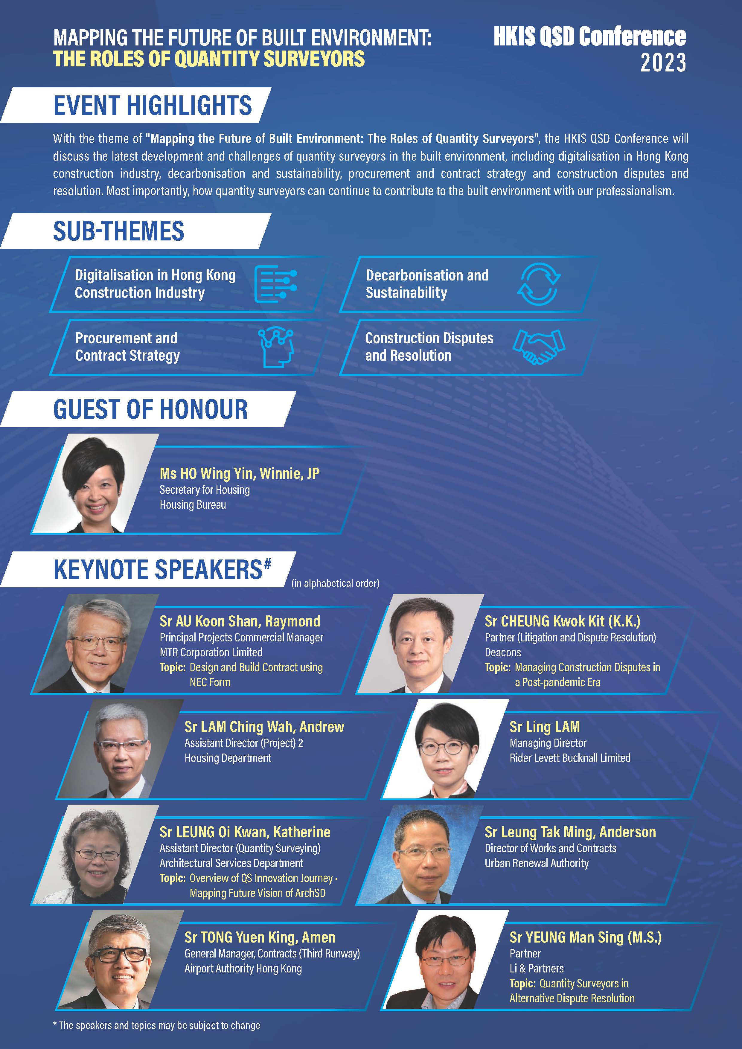 HKIS QSD Conference 2023