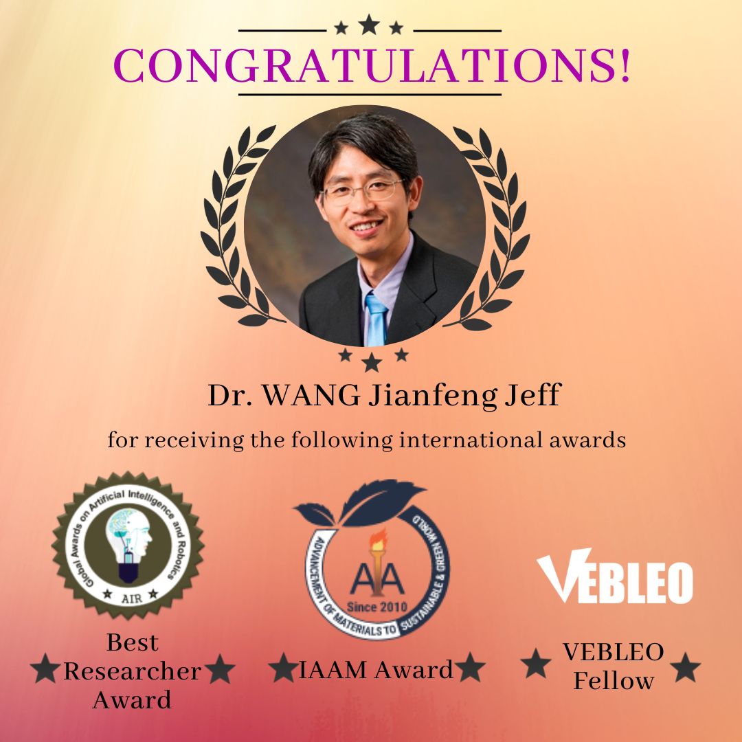 Dr. Wang Jeff_international awards