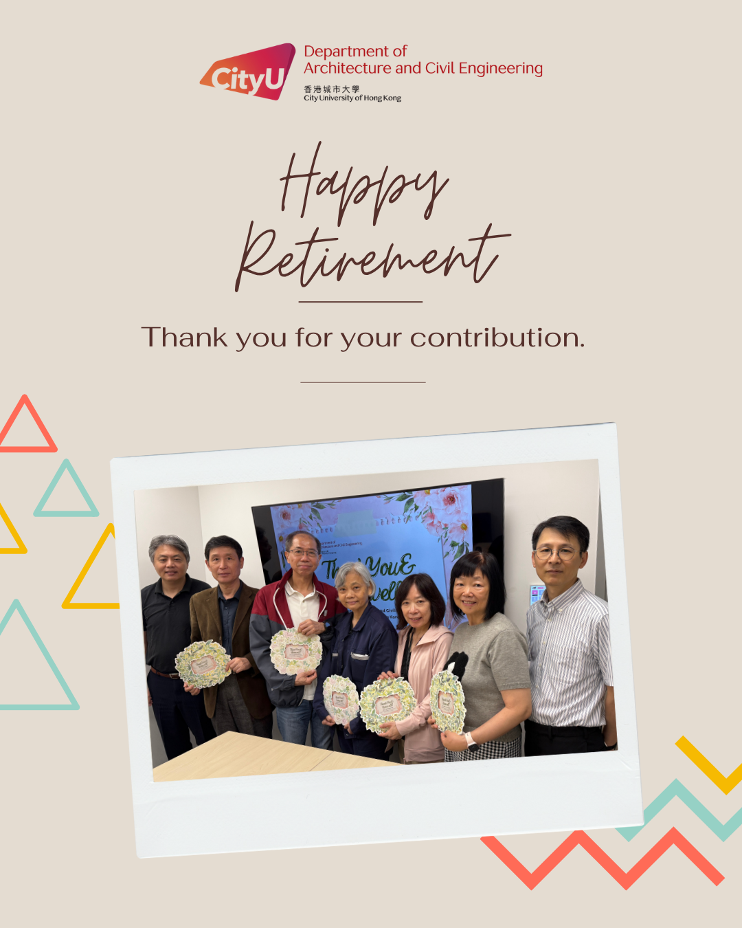 Happy Retirement
