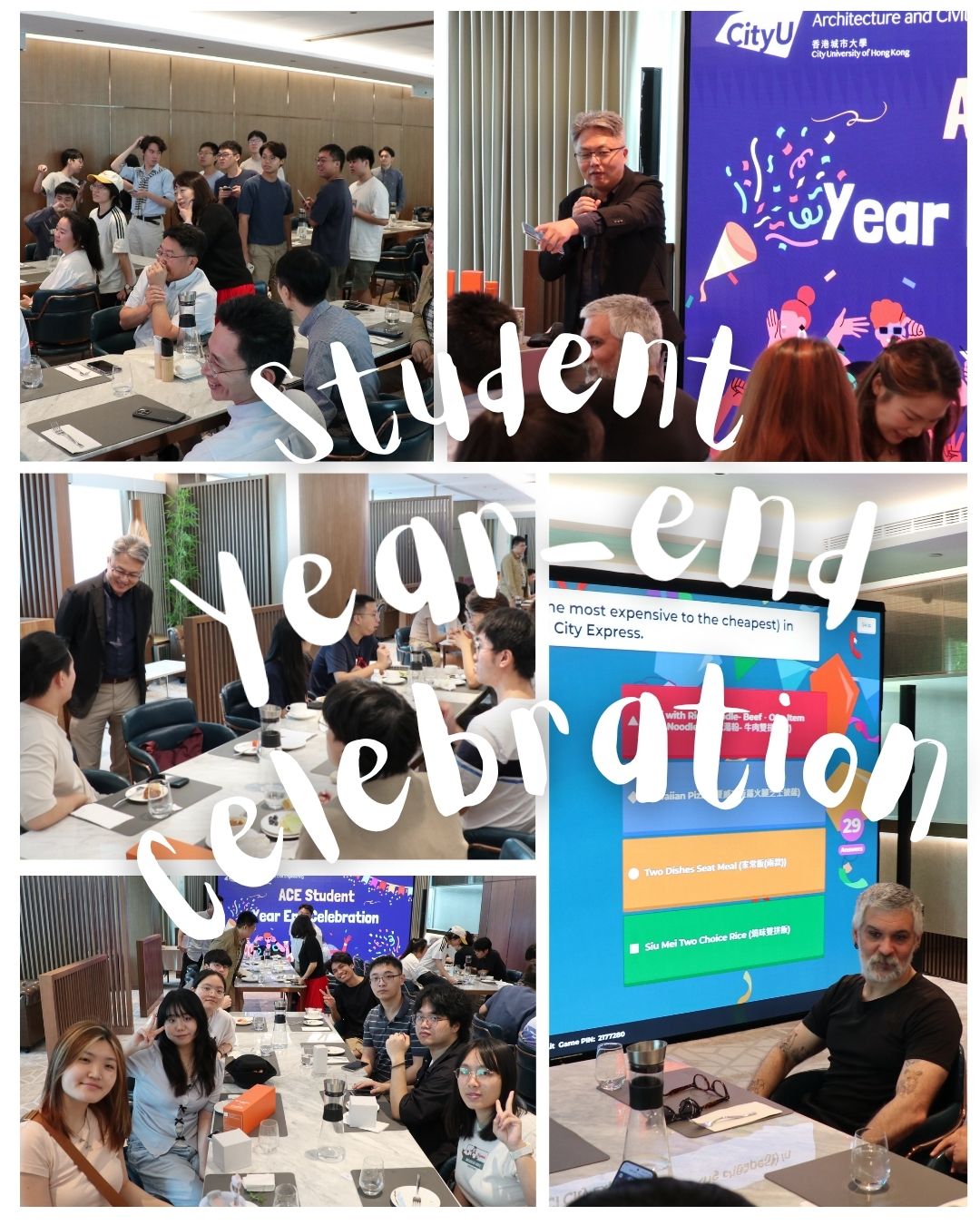 Student Year End Celebration website