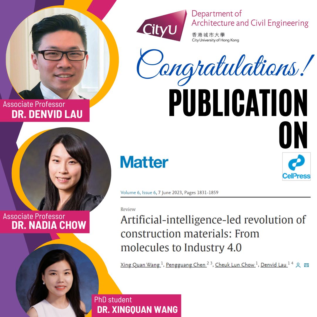 Dr. Denvid Lau’s publication on Matter