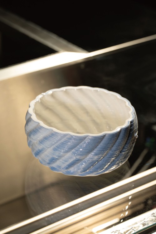 雙色 3D 列印瓷碗