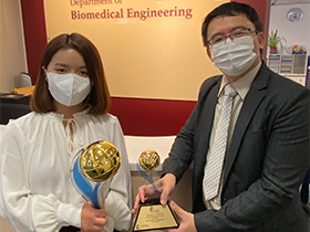 Miss Megan Xiaoting LI and Dr. King LAI