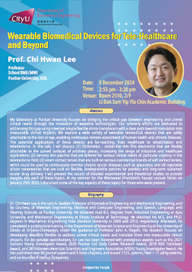 Wearable Biomedical Devices for Tele-Healthcare and Beyond