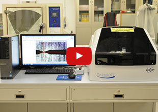 Profilometer in action