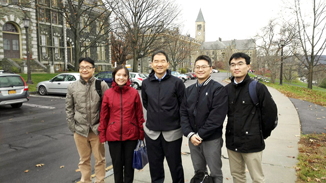 Faculty Members Visited Partners at the College of Veterinary Medicine of Cornell University