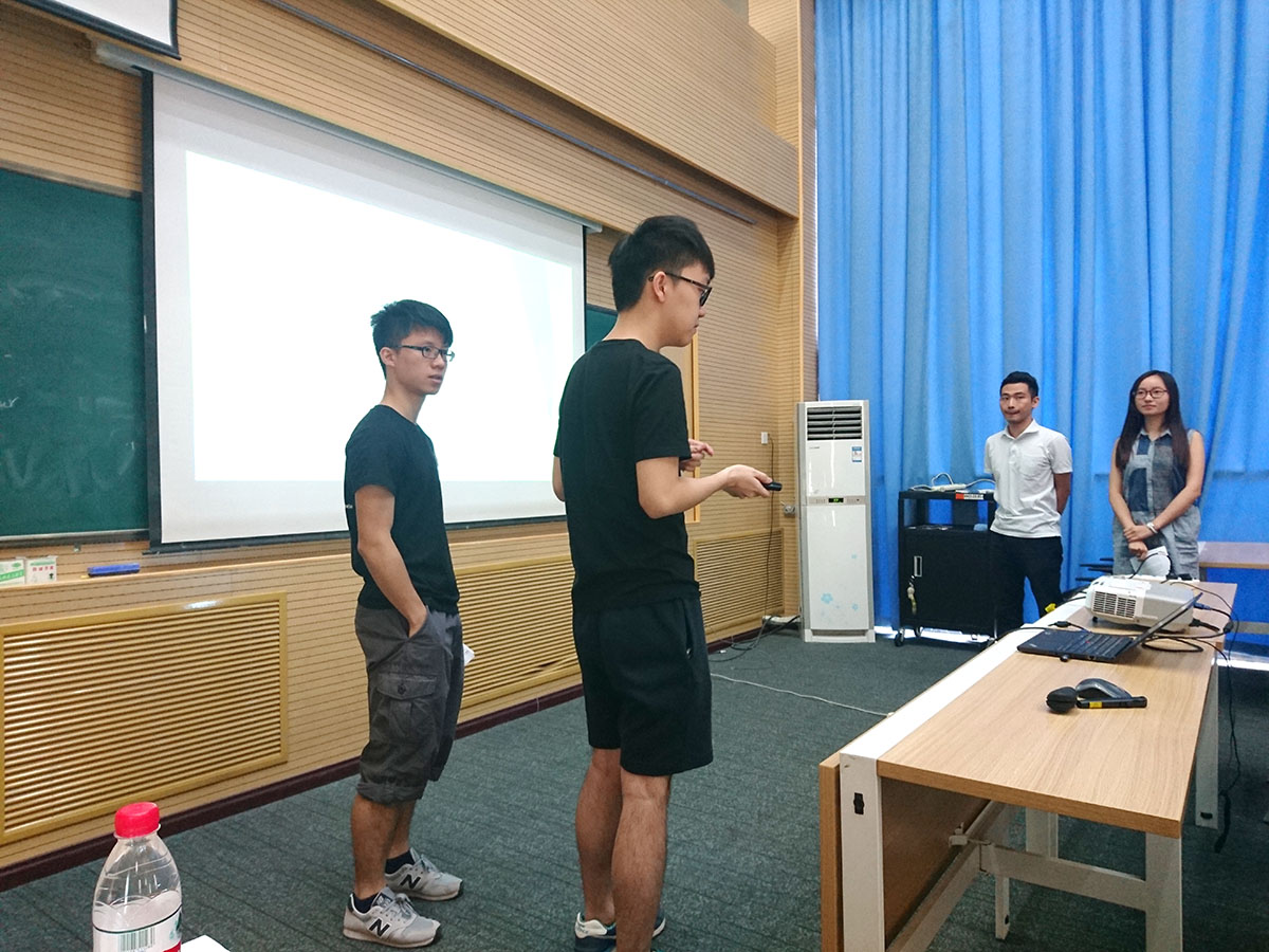Group presentation.