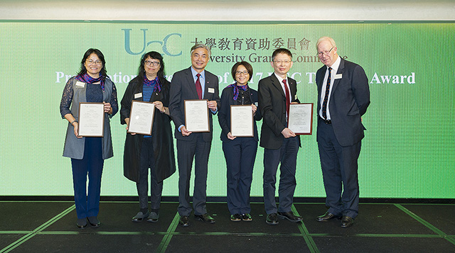 CityU’s December awarded with 2017 Team Award for Teaching Excellence by UGC