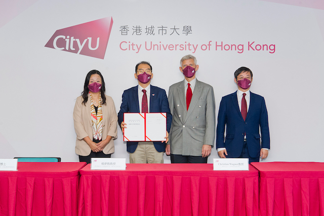 CityU and Futian District People’s Government, Shenzhen sign MoU for collaboration