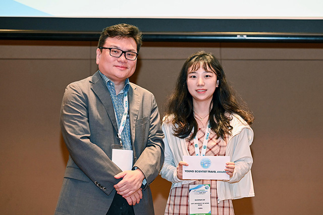 PhD student Guopan Liu received Young Scientist Travel Award in Singapore