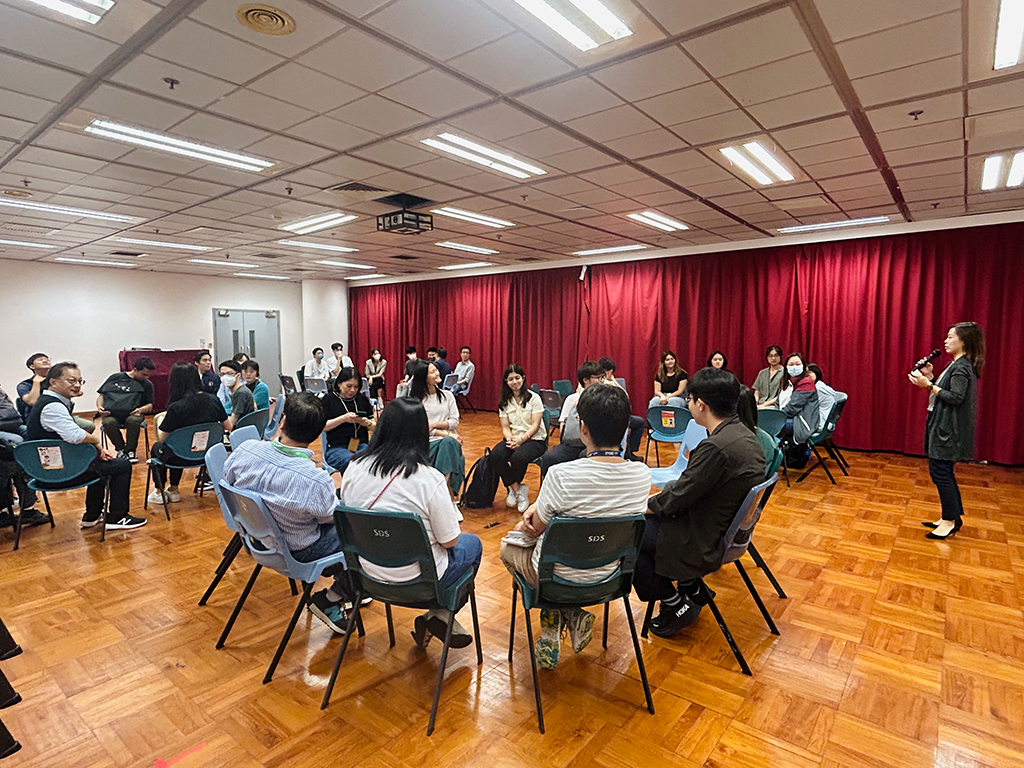 Faculty and Student Gathering Promotes Positive Interaction