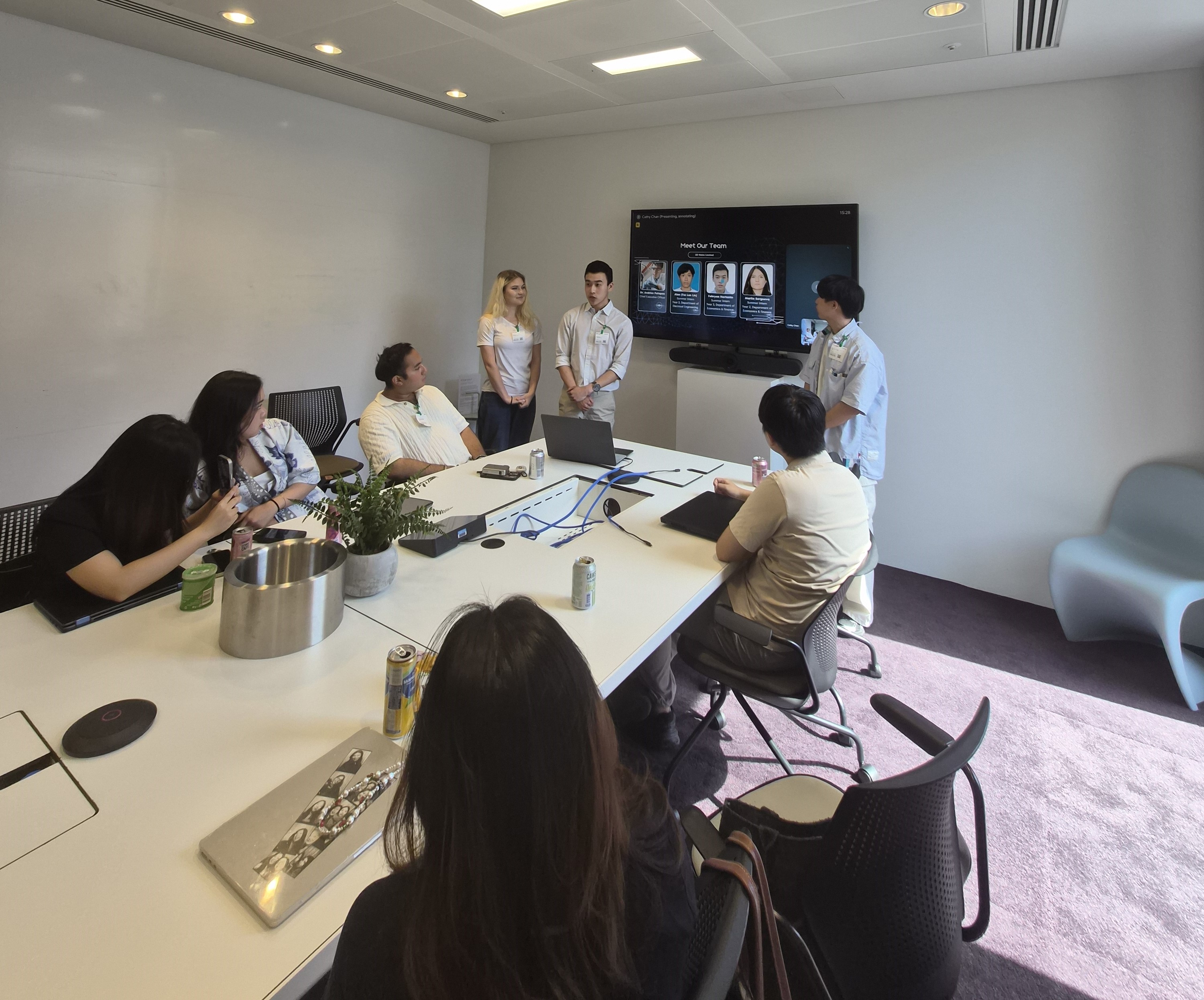 Enrichment Activity (Pitching Practice during Company Visit)