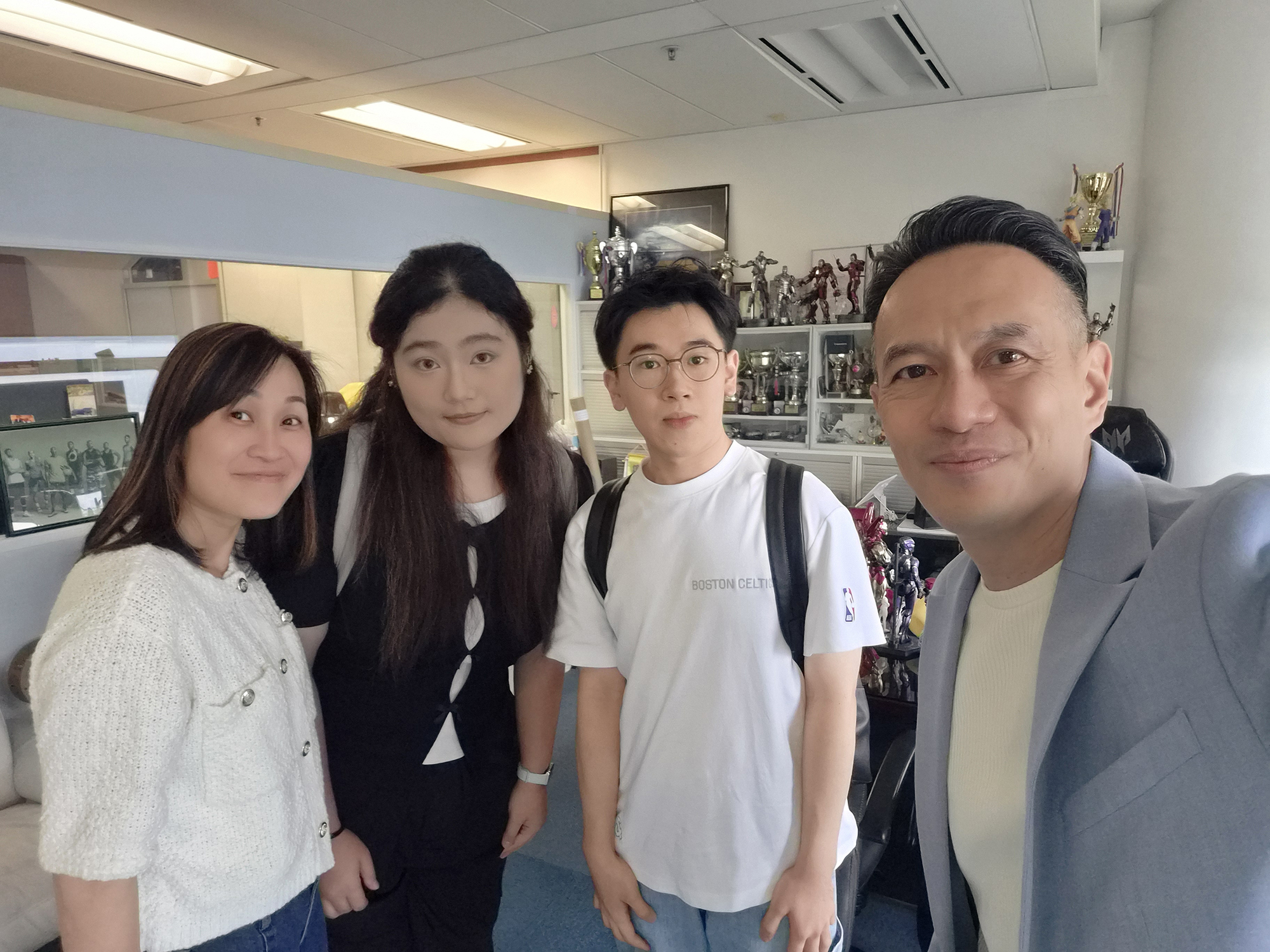 Prof. Hilton LAW, Amy CHAN (CB) & Henry LO (CENG)