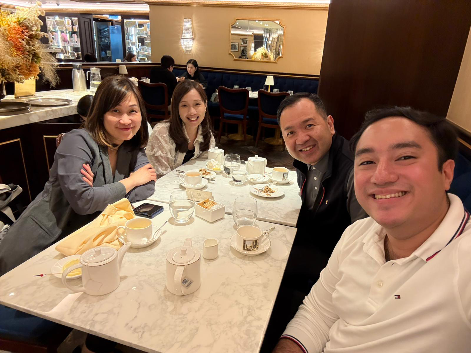 Prof. Howard LING, Ms. Sandy HO & Paolo Castro PALANISAMY (CB)
