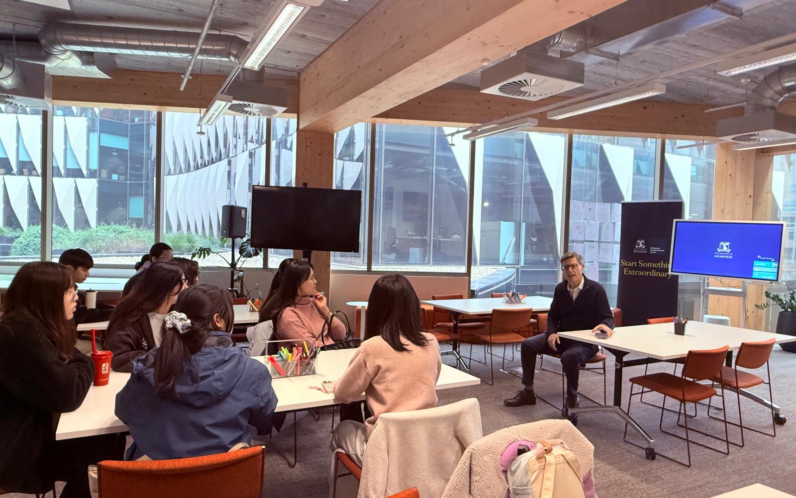 Enrichment Activity (Melbourne Entrepreneurial Centre Visit)
