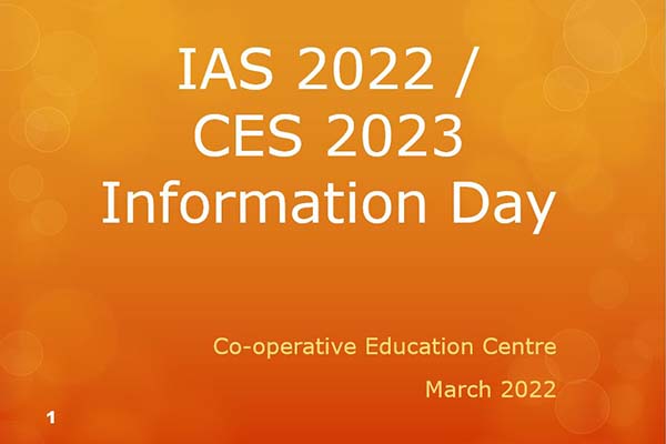 IAS_CES_Information_Session