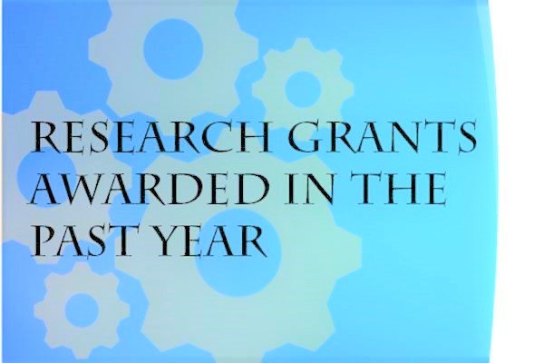 Research Grants Awarded in the Past Year