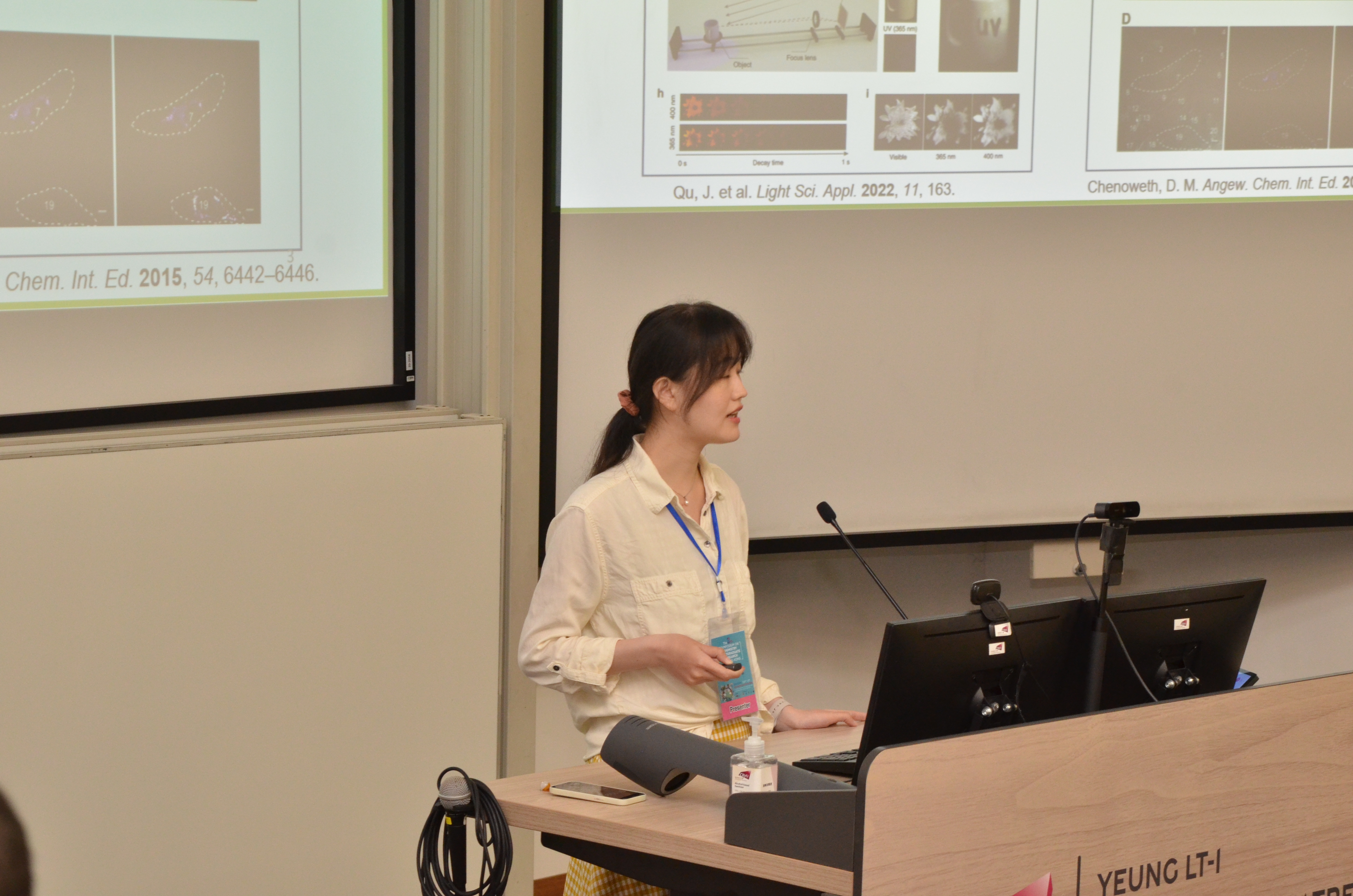 Oral Presentation by Ms. Xin Li