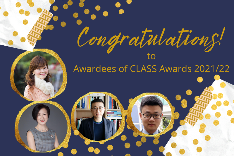 Recognition of Research and Knowledge Transfer Efforts of CLASS Faculty Members