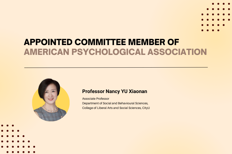 Class Faculty Appointed To American Psychological Association Committee College Of Liberal