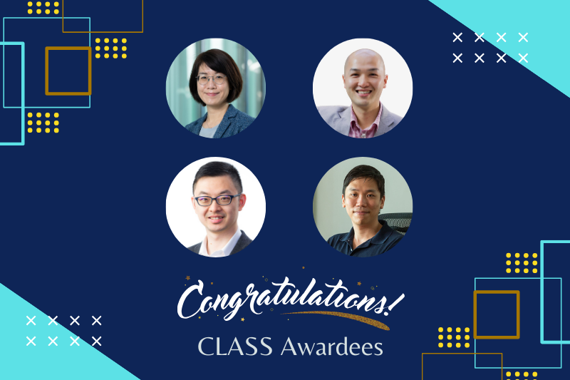 Four Scholars Win CLASS Awards for Innovative Knowledge Transfer Projects