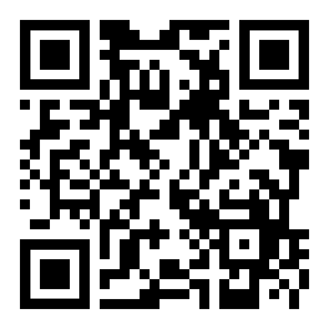 Programme Website QR-code