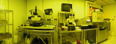 Photolithography System in Clean Room, Class 100