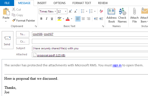 rms sharing application rms sharing application