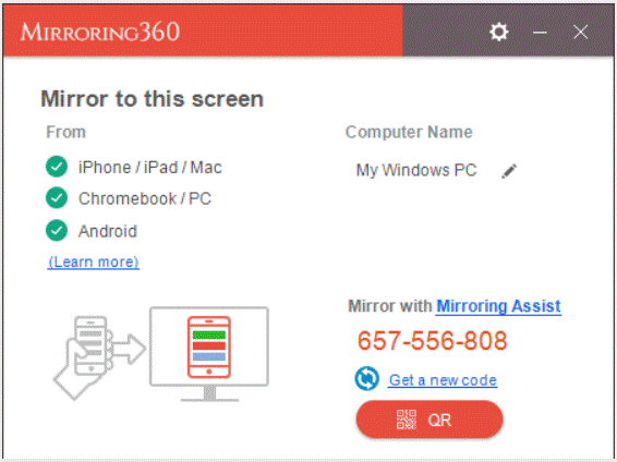 Mirroring360 Application
