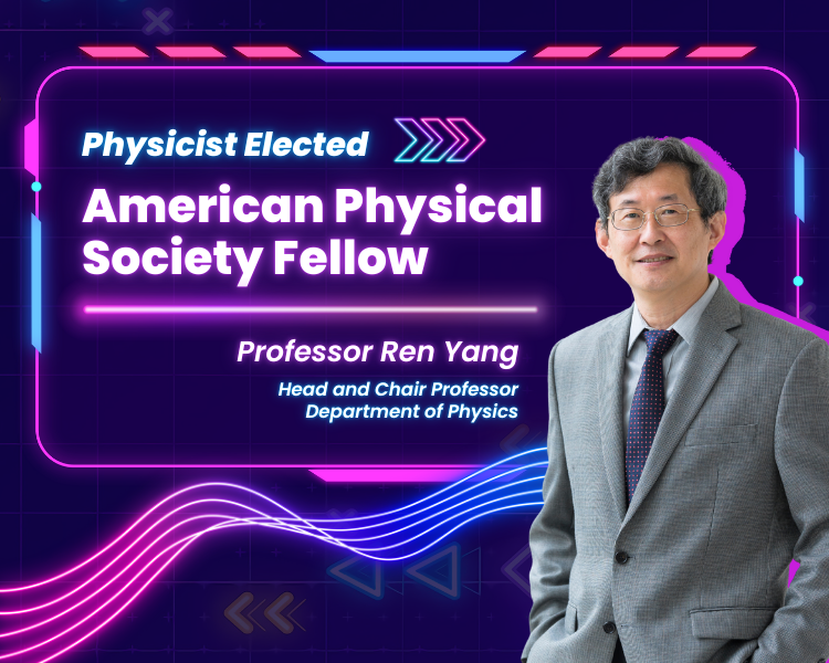 Physicist Elected American Physical Society Fellow 750 x 600 px