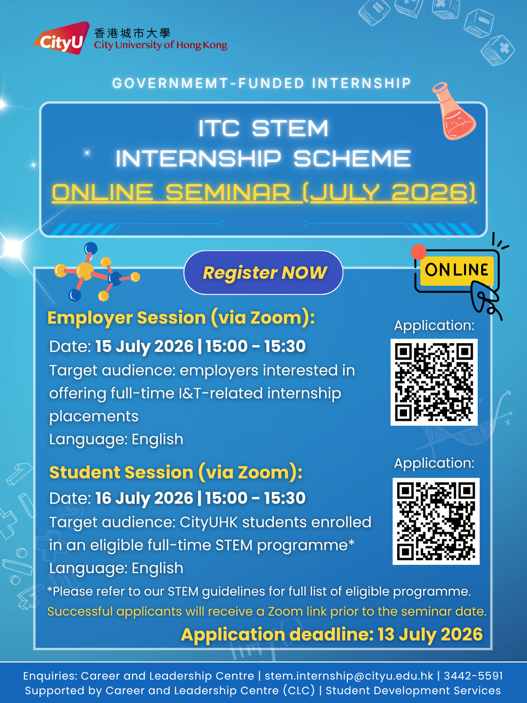  ITC STEM Internship Scheme Online Seminars (Student Session)_Jul 2026